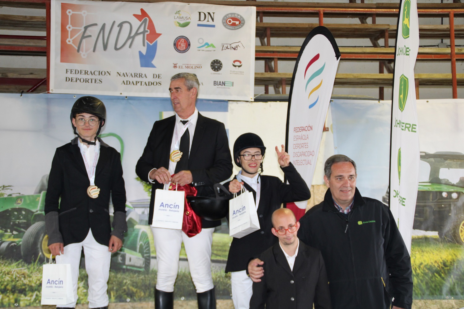 Clasificación Campeonato de España de Equitación FEDDI 2024, celebrado en Zolina